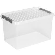 BOITE PLASTIQUE TRANSPARANT GF 60LT