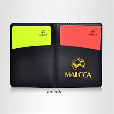 CARTES D'ARBITRE DE FOOTBALL