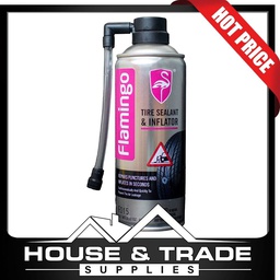 Flamingo Tire Inflator &amp; Tyre Sealant 450m