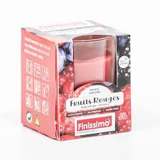 FINISSIMO FRUITS ROUGE BOUGIE PARFUME EN VERRE