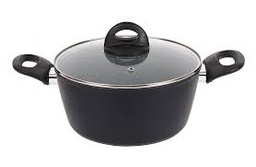FORGED ALU NON STICK MARBLE POT