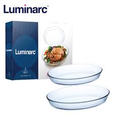 SERVING SET LUMINARC OVAL 2 PCS