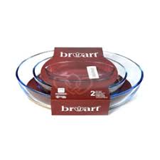 SERVING SET BROART OVAL 2 PCS