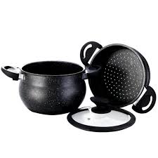 GRANIT COATING NON STICK COSCOUS POT 4LT