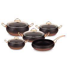 DAISY GRANIT COOKWARE SET 9 PCS HASCEVHER