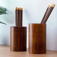 PORTE  STYLO EN BOIS