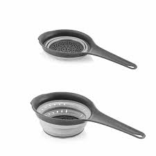 STALKED ACCORDION STRAINER